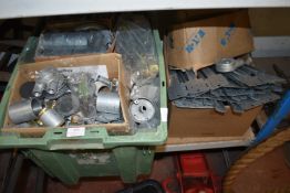 Assortment of Galvanised Electrical Fittings etc.