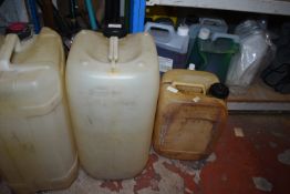 Empty Bottles and Containers, and Quantity of Poly