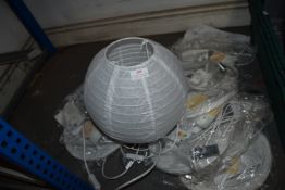 *Ten Lantern Table Lamps