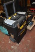 Stanley Two Tier Mobile Tool Chest and Contents