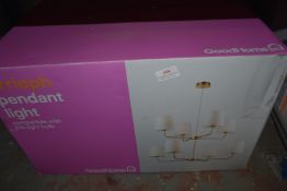 *Brass Effect Pendant Light