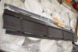 *Nine 35mm Faux Wood Venetian Blinds 1250x1300mm