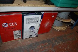 Three Boxes of Two Spools of Data Cable