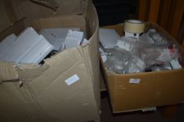 Two Boxes of Electrical Fittings