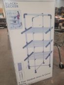 Black & Decker 3 Tier Clothes Airer