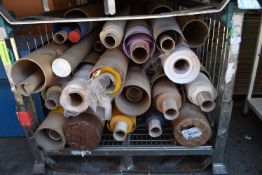 *Quantity of Assorted ~20m Roll of Blind Fabric (stillage not included)
