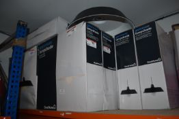 ~12 Black, and White Lampshades