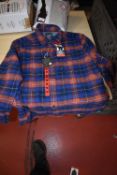 *Heritage Flannels 100% Cotton Blue Checked Shirt Size: M