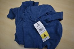 Andy & Evan Child’s 2pc Blue Hooded Zip Up & Joggers Set Size: 5 years