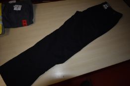 *Gerry Ventura Fleece Lined Black Trousers Size: 38x34