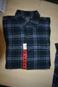*Grayer’s Heritage Flannel Blue & Green Shirt Size: M