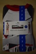 Kirkland Signature Child’s 4pc Pyjama Set Size: 7 years