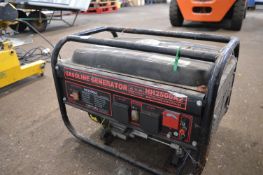 AVR Automatic HH2500A2 Petrol Generator Rate Power: 2kw (max 2.2kw), Rated Voltage 230v, with 6.