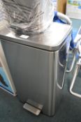 *Stainless Steel Pedal Bin plus Mini Bin