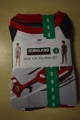 Kirkland Signature Child’s 4pc Pyjama Set Size: 8 years
