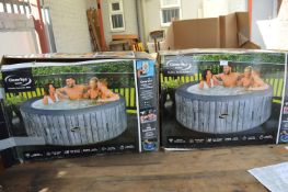 *Two Clever Spa Waikiki Inflatable Hot Tubs (salva