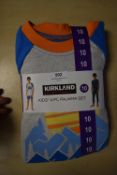 Kirkland Signature Child’s 4pc Pyjama Set Size: 10 years