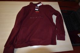 *Nautica Regular Fit Zip Fleece Top Size: M