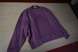*Lee Plum Sweatshirt Size: L