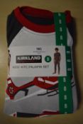 Kirkland Signature Child’s 4pc Pyjama Set Size: 8 years