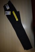 *Mondetta Charcoal Brushed Jacquard Leggings Size: S