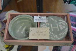 Alphabet Trinket Tray 