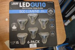 *Feit LED GU10 Light Bulbs 6pk