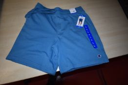 *Champion Men’s Light Blue Sports Shorts Size: L
