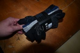 *Six Pairs of DKNY Socks Size: 4-7