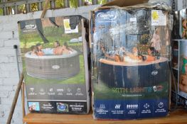 *Two Clever Spa Inflatable Hot Tubs (salvage)