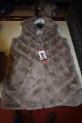 *Lady’s Weatherproof Fur Gilet Size: M