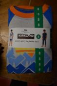 Kirkland Signature Child’s 4pc Pyjama Set Size: 8 years