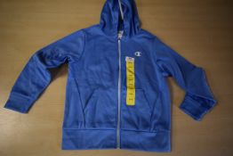 Champion Child’s Pale Blue Full Zip Tracksuit Top Size: 7-8 years