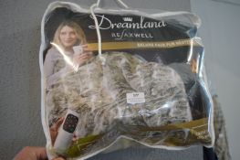 *Dreamland Relax Well Faux Fur Heated Throw 120x160cm