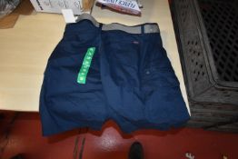 *Wearfirst Blue Cargo Shorts Size: 38