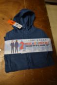 Andy & Evan Child’s 2pc Blue Hooded Zip Up & Joggers Set Size: 2 years