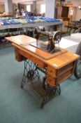 Vintage Singer Treadle Sewing Machine