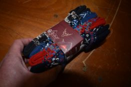 *Four Pairs of Nordic Collection Boot Socks Size: 7-11