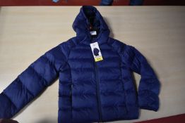 Child’s Navy Blue Puffer Jacket Size: 7-8 years