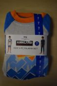 Kirkland Signature Child’s 4pc Pyjama Set Size: 7 years