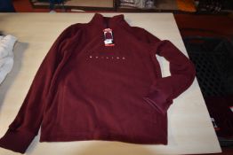 *Nautica Regular Fit Zip Fleece Top Size: M