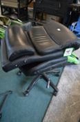 *Black Office Swivel Chair (AF – Salvage)