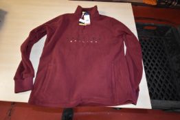 *Nautica Regular Fit Zip Fleece Top Size: S