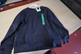 *Mondetta Grey Sweatshirt with Quilted Sleeves Size: XL