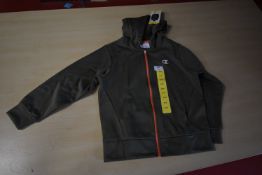 Champion Child’s Khaki Full Zip Tracksuit Top Size: 7-8 years