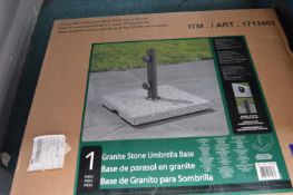 *Granite Stone Garden Umbrella Base