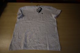 *Armani White Polo Shirt Size: XL