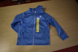 Champion Child’s Pale Blue Full Zip Tracksuit Top Size: 7-8 years