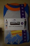 Kirkland Signature Child’s 4pc Pyjama Set Size: 10 years