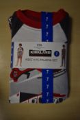 Kirkland Signature Child’s 4pc Pyjama Set Size: 7 years